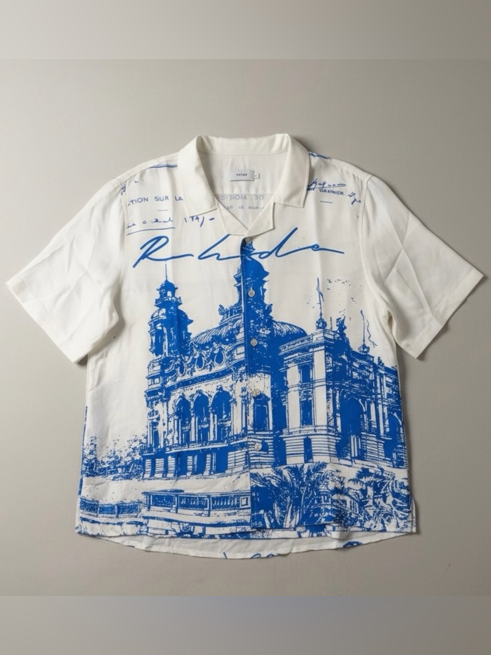 Rhude Cathedral Silk Button Up Shirt